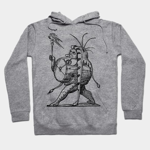 Grotesque #48 The Drolatic Dreams of Pantagruel (1565) Hoodie by n23tees